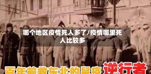 哪个地区疫情死人多了/疫情哪里死人比较多-第3张图片