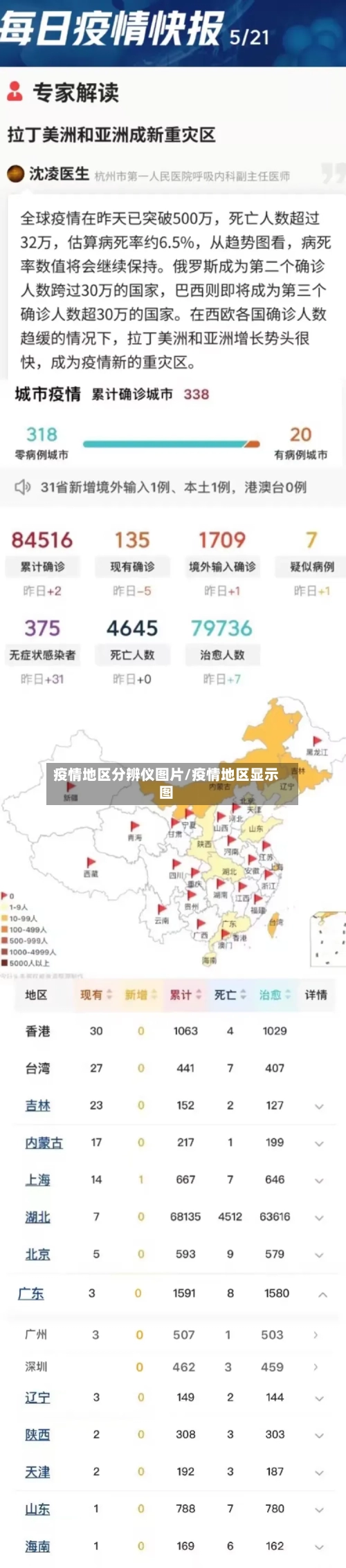 疫情地区分辨仪图片/疫情地区显示图-第3张图片