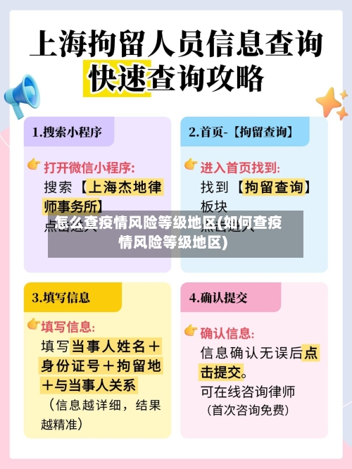 怎么查疫情风险等级地区(如何查疫情风险等级地区)