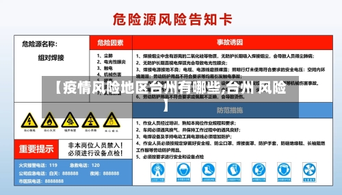 【疫情风险地区台州有哪些,台州 风险】