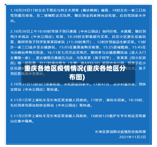 重庆各地区疫情情况(重庆各地区分布图)