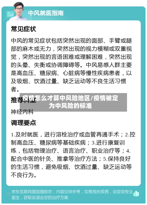 疫情怎么才算中风险地区/疫情被定为中风险的标准
