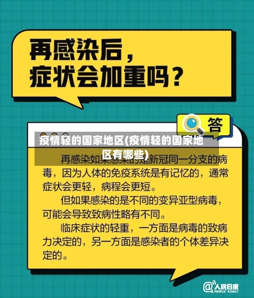 疫情轻的国家地区(疫情轻的国家地区有哪些)