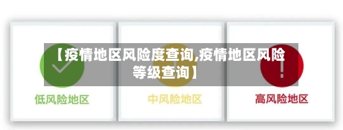 【疫情地区风险度查询,疫情地区风险等级查询】-第2张图片