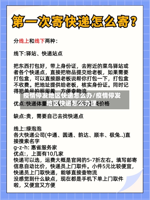 疫情停发地区快递怎么办/疫情停发地区快递怎么办理