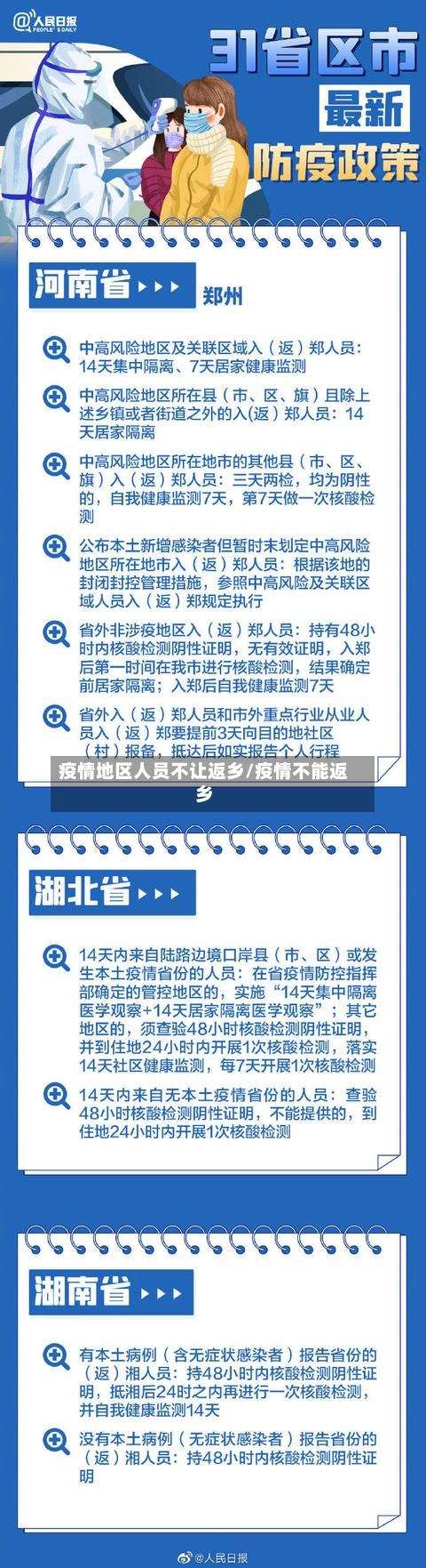 疫情地区人员不让返乡/疫情不能返乡