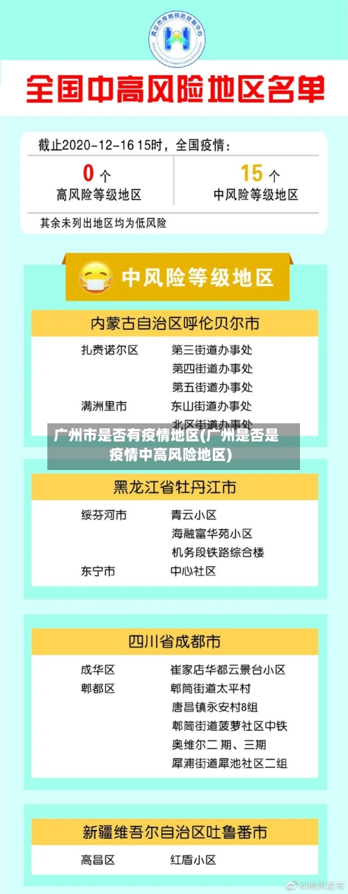 广州市是否有疫情地区(广州是否是疫情中高风险地区)